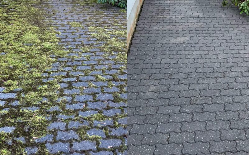 Tänavakivide puhastus Eestis