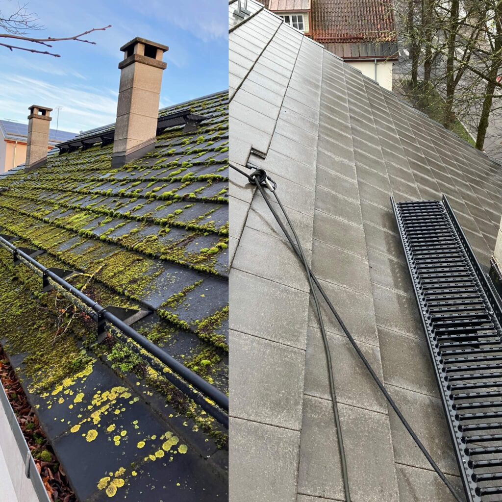 Katusepesu ja samblaeemaldus Pärnu Katusepesu teenus üle Eesti. Sambla ja vetikate eemaldamine