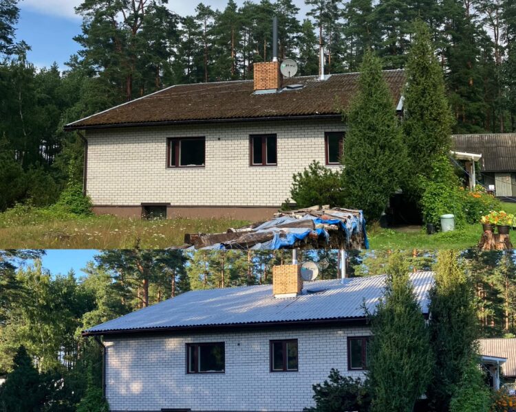 Katuste puhastus samblast