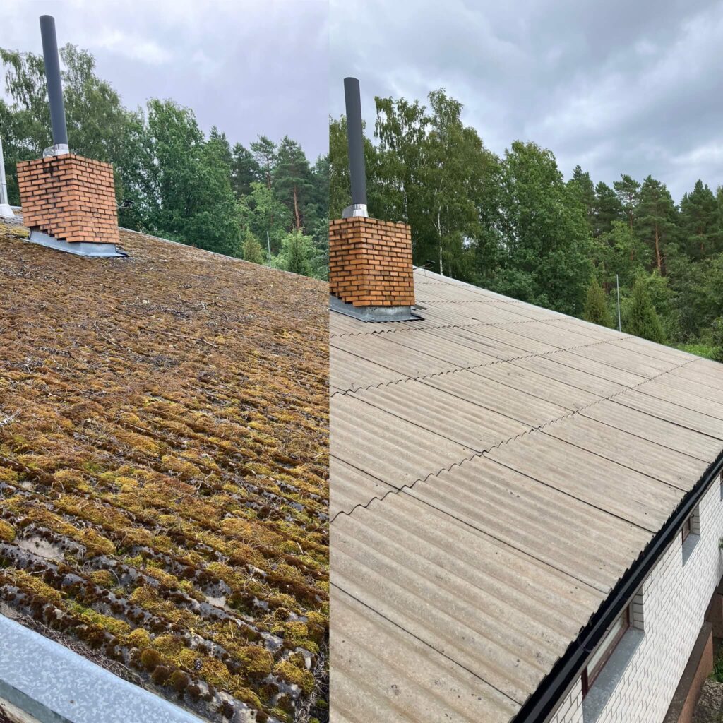 Korteriühistute katuse survepesu