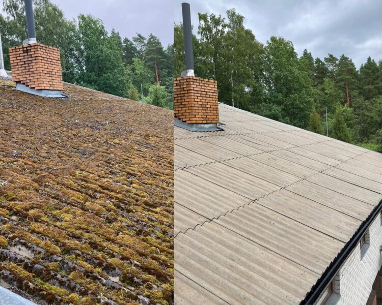 Korteriühistute katuse survepesu