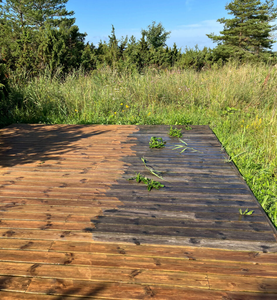 puitterrassi pesu ja hooldus saaremaa läänemaa, Kinnisvara eripuhastustööd: katusepesu, fassaadipesu, tänavakivide puhastus