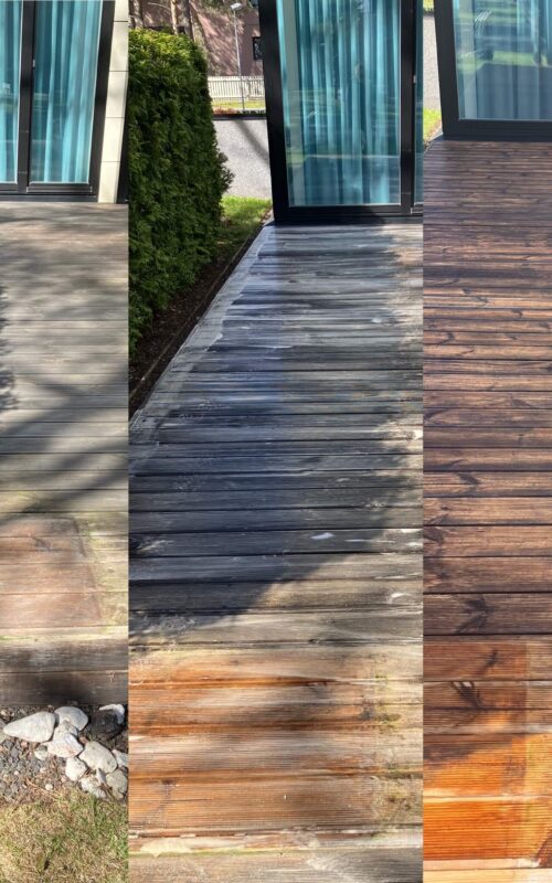 terrassihooldus terrassipesu terrassilaua pesu